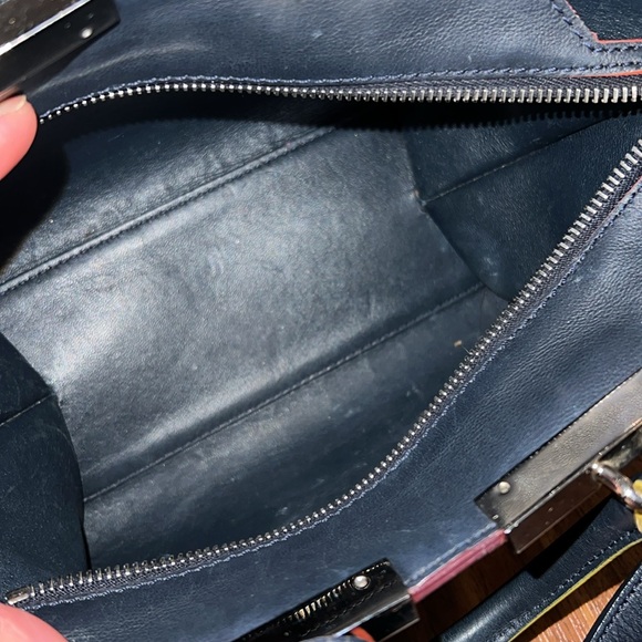 1622 Fendi Black Leather Bag 3 jours mini satchel - Picture 6 of 9